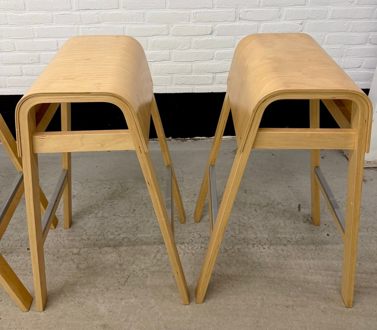 4 vintage IKEA ‘Salve’ barkrukken