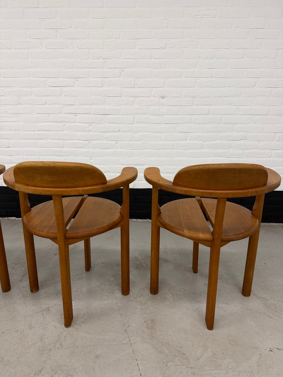 6 x Brahlstorf Design stoelen, jaren 70