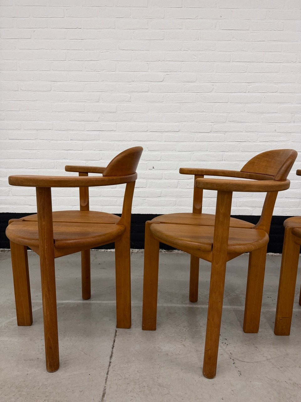 6 x Brahlstorf Design stoelen, jaren 70