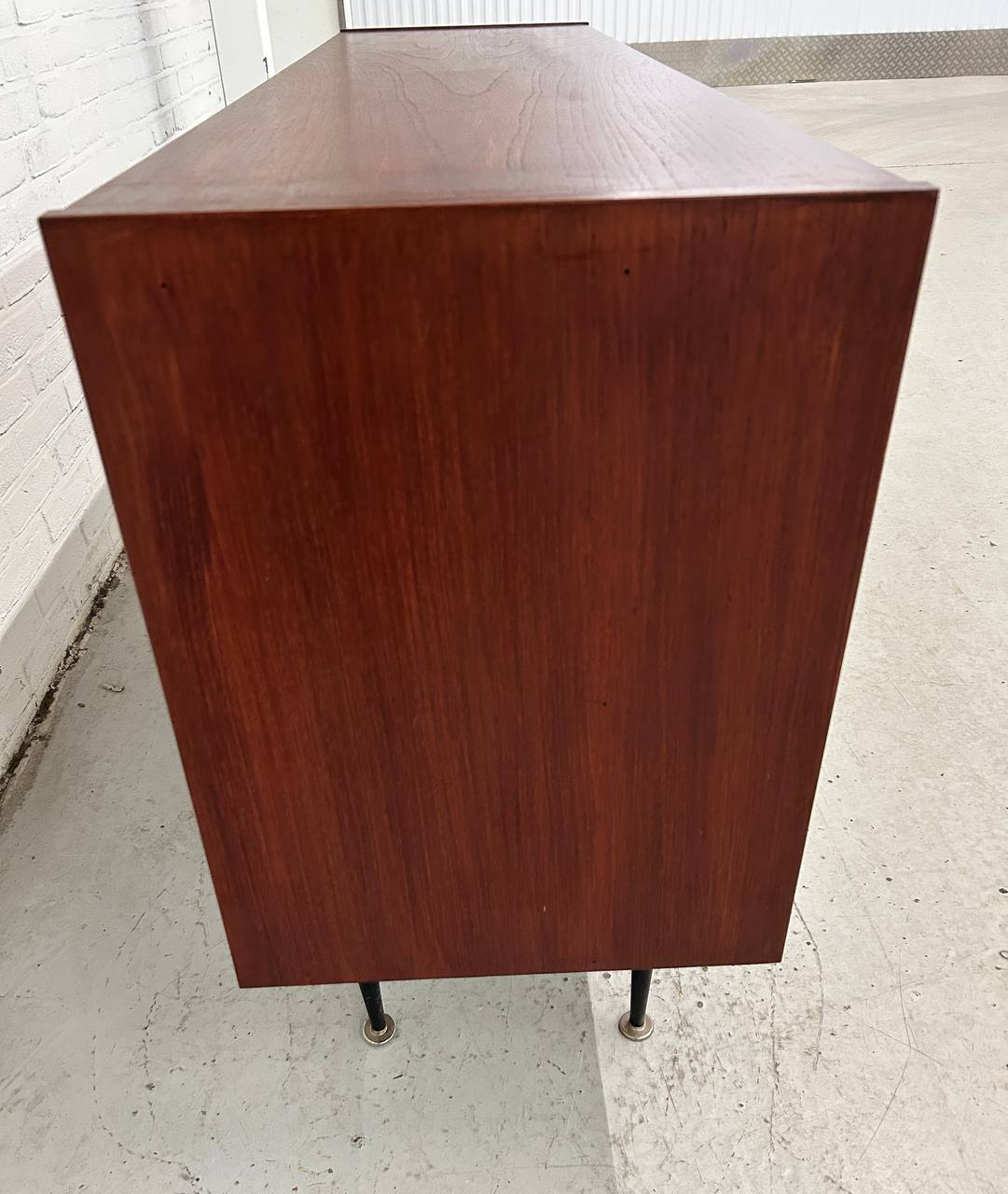 Vintage XXL 4-delig modulaire wandkast, sideboard