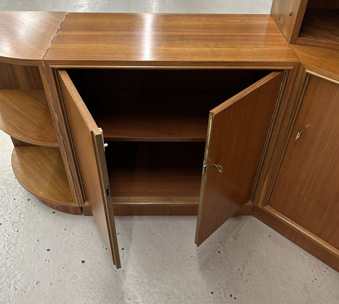 Vintage modulair wandmeubel