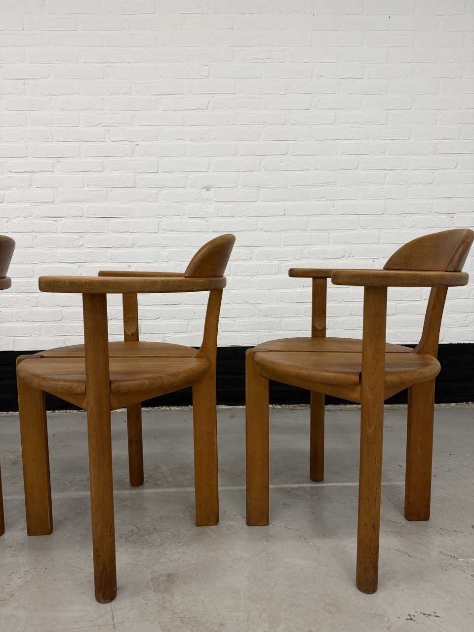 6 x Brahlstorf Design stoelen, jaren 70