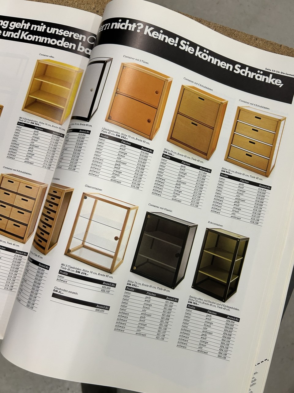 XXL Vintage Flötotto Profilsystem