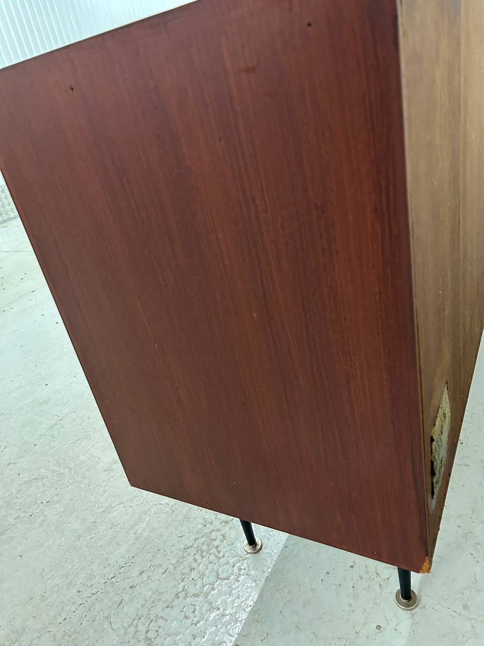 Vintage XXL 4-delig modulaire wandkast, sideboard