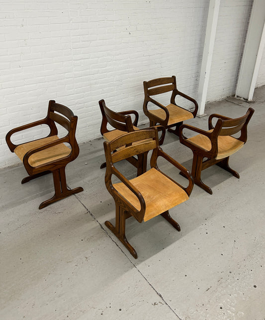 5 x Space Age designer stoelen