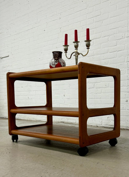 Vintage Deense serveerwagen