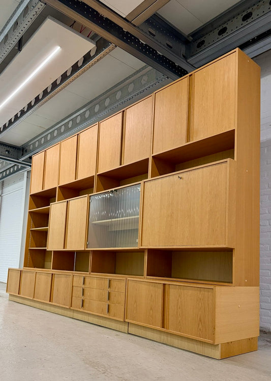 Vintage modulair wandmeubel