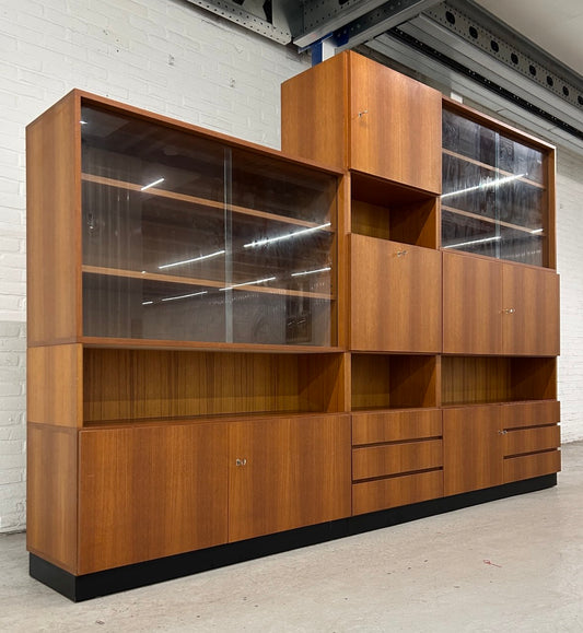 XXL vintage wandmeubel / boekenkast