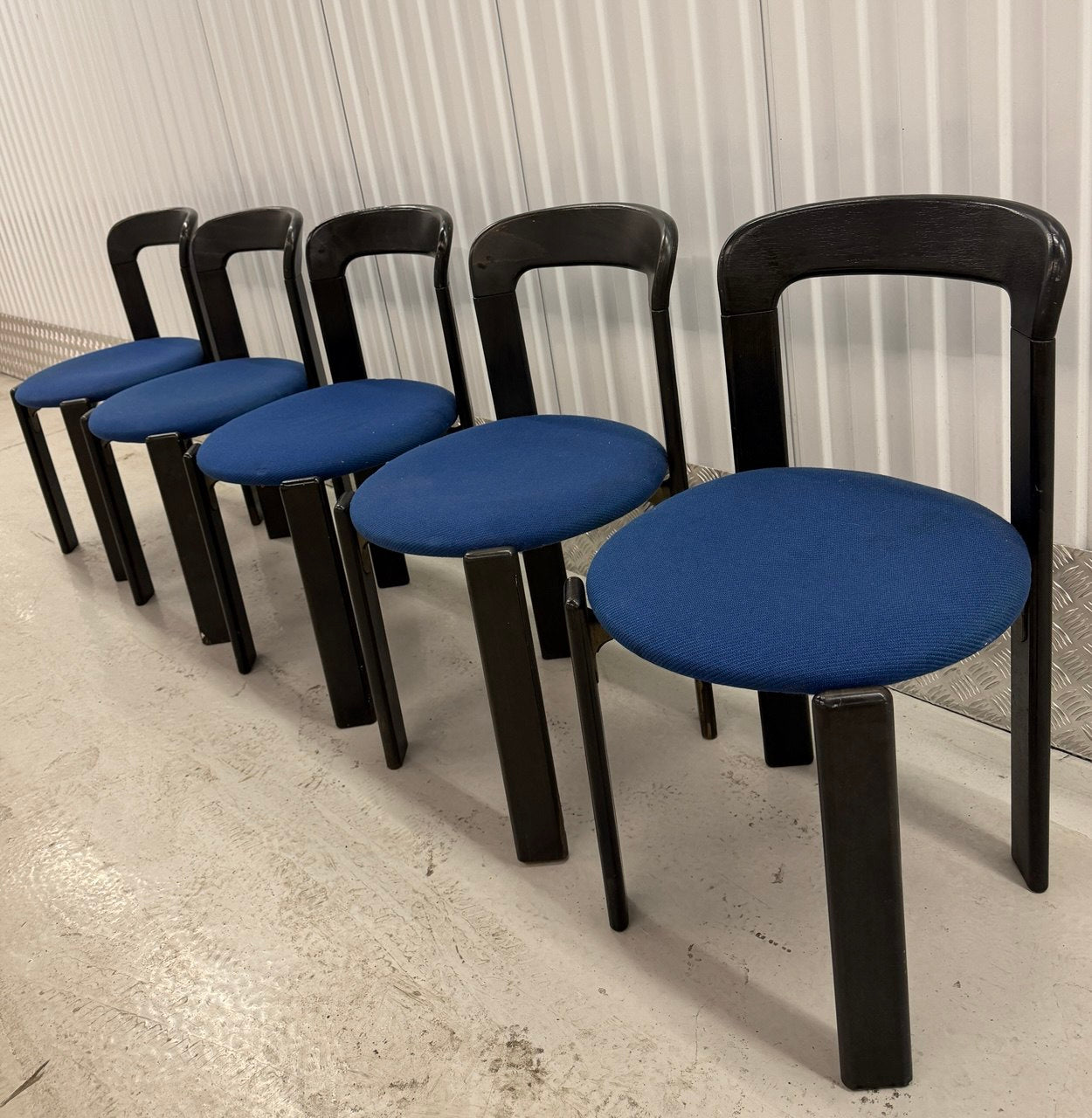 5 x Bruno Rey stoelen