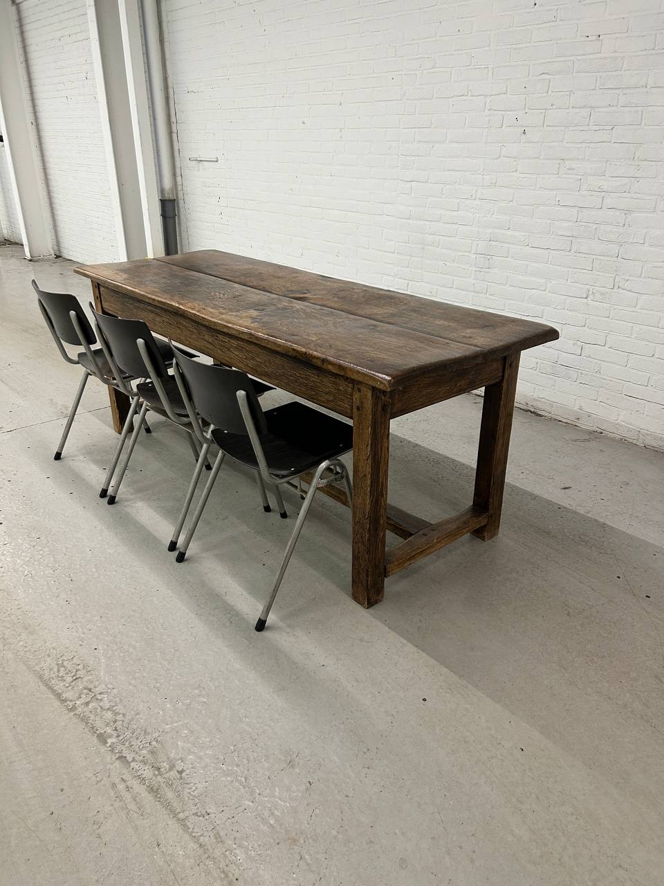 Antieke Franse boeren tafel