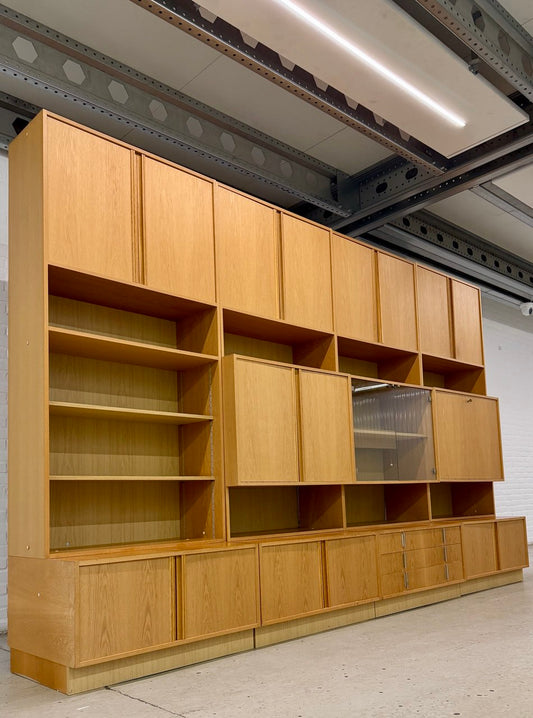 Vintage modulair wandmeubel