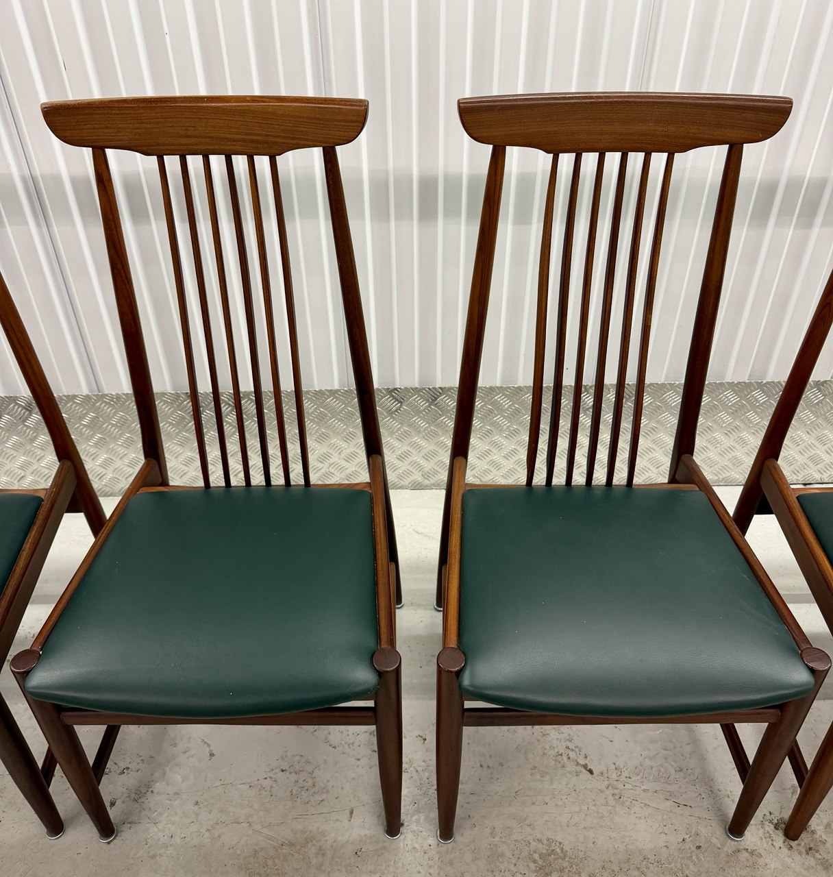 Danish Teak Dining Chairs, Arne Vodder