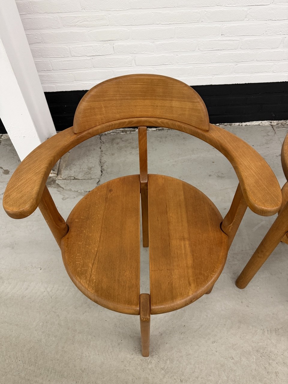 6 x Brahlstorf Design stoelen, jaren 70