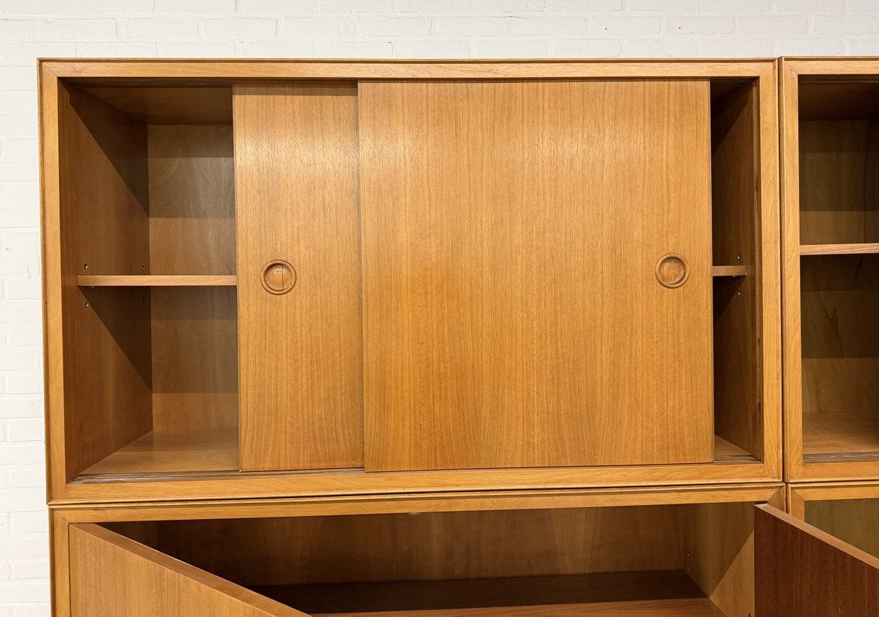 XXL vintage modulair wandmeubel