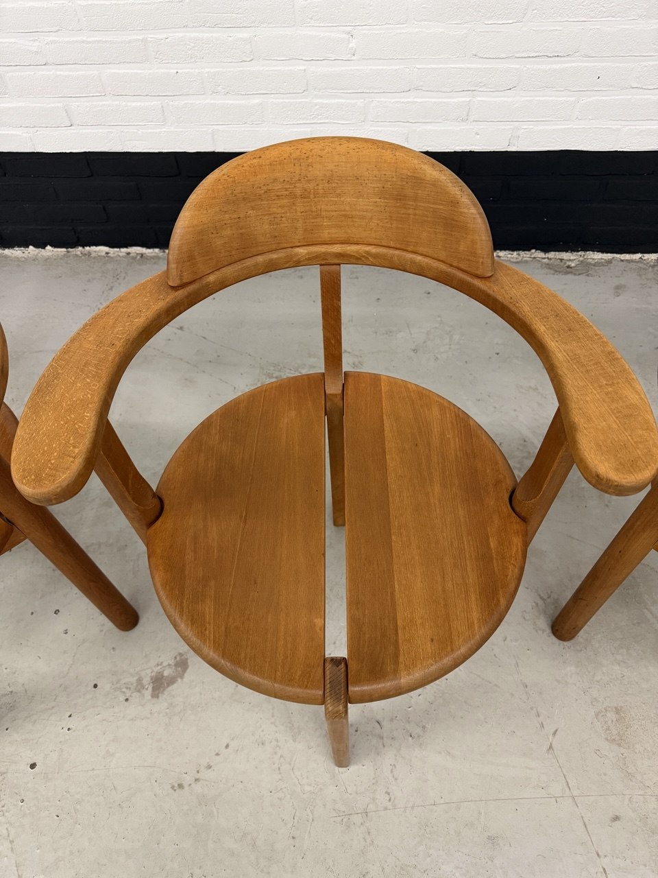 6 x Brahlstorf Design stoelen, jaren 70