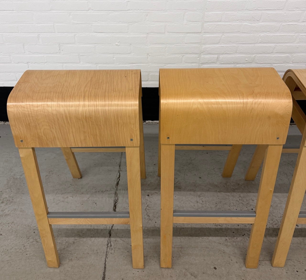 4 vintage IKEA ‘Salve’ barkrukken