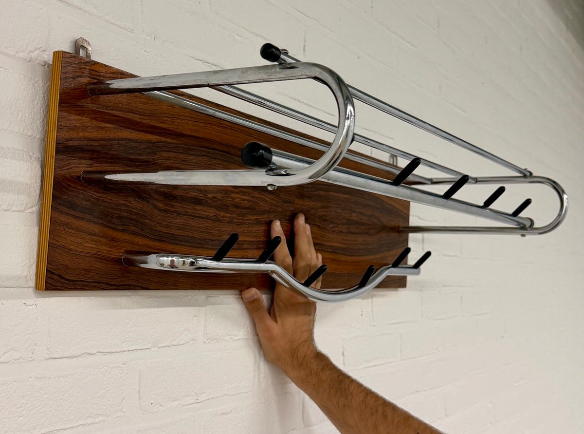 Vintage buisframe wandkapstok