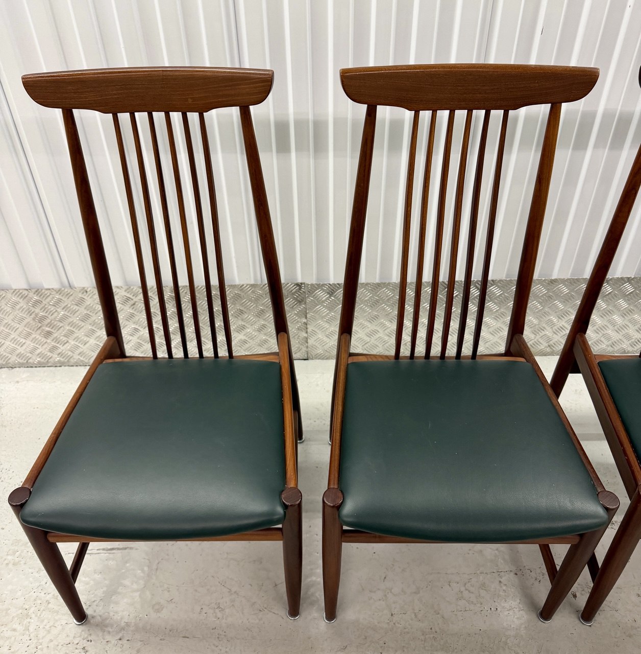 Danish Teak Dining Chairs, Arne Vodder