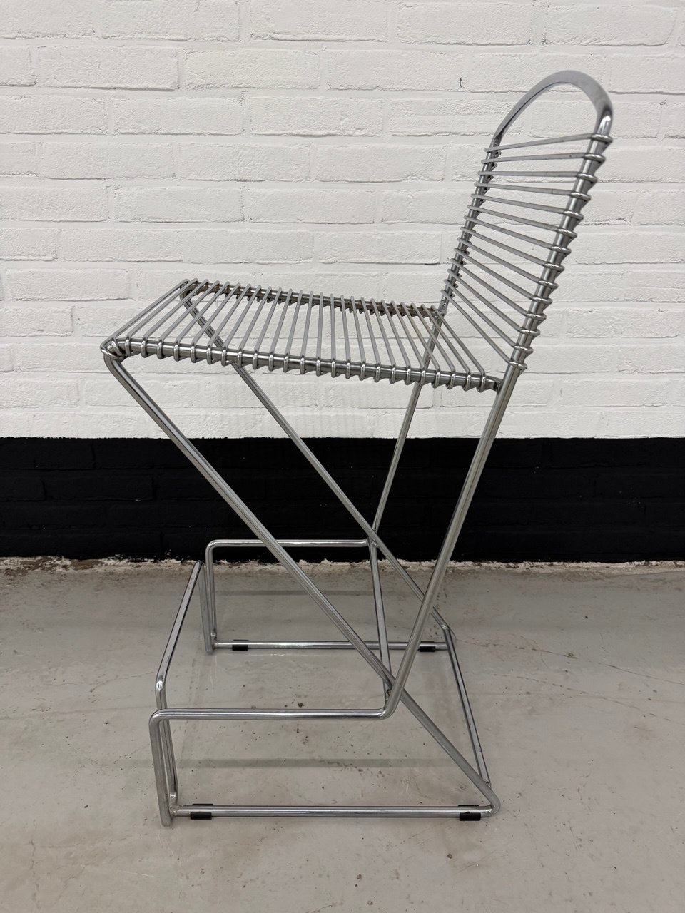 3 x vintage Till Behrens barkrukken