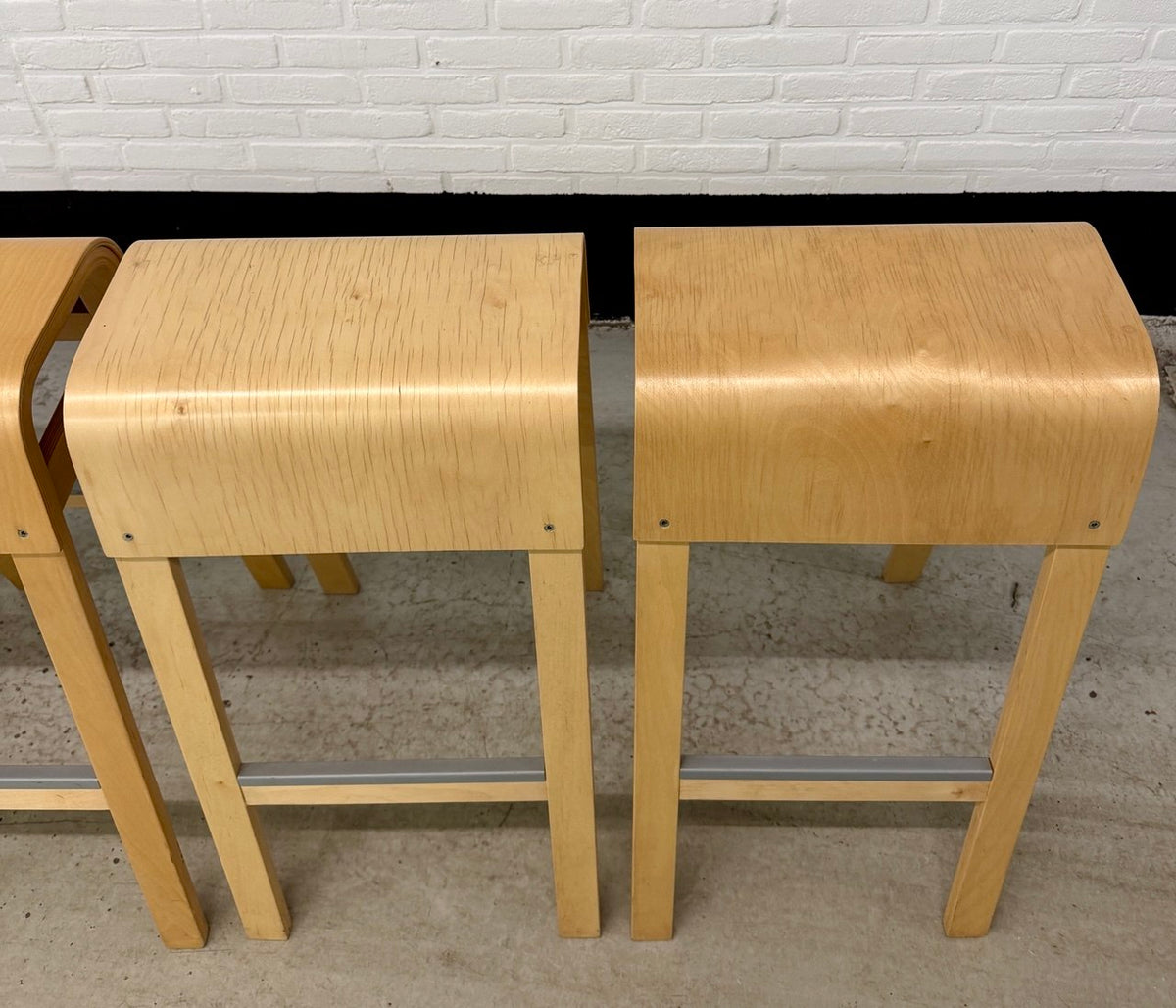 4 vintage IKEA ‘Salve’ barkrukken