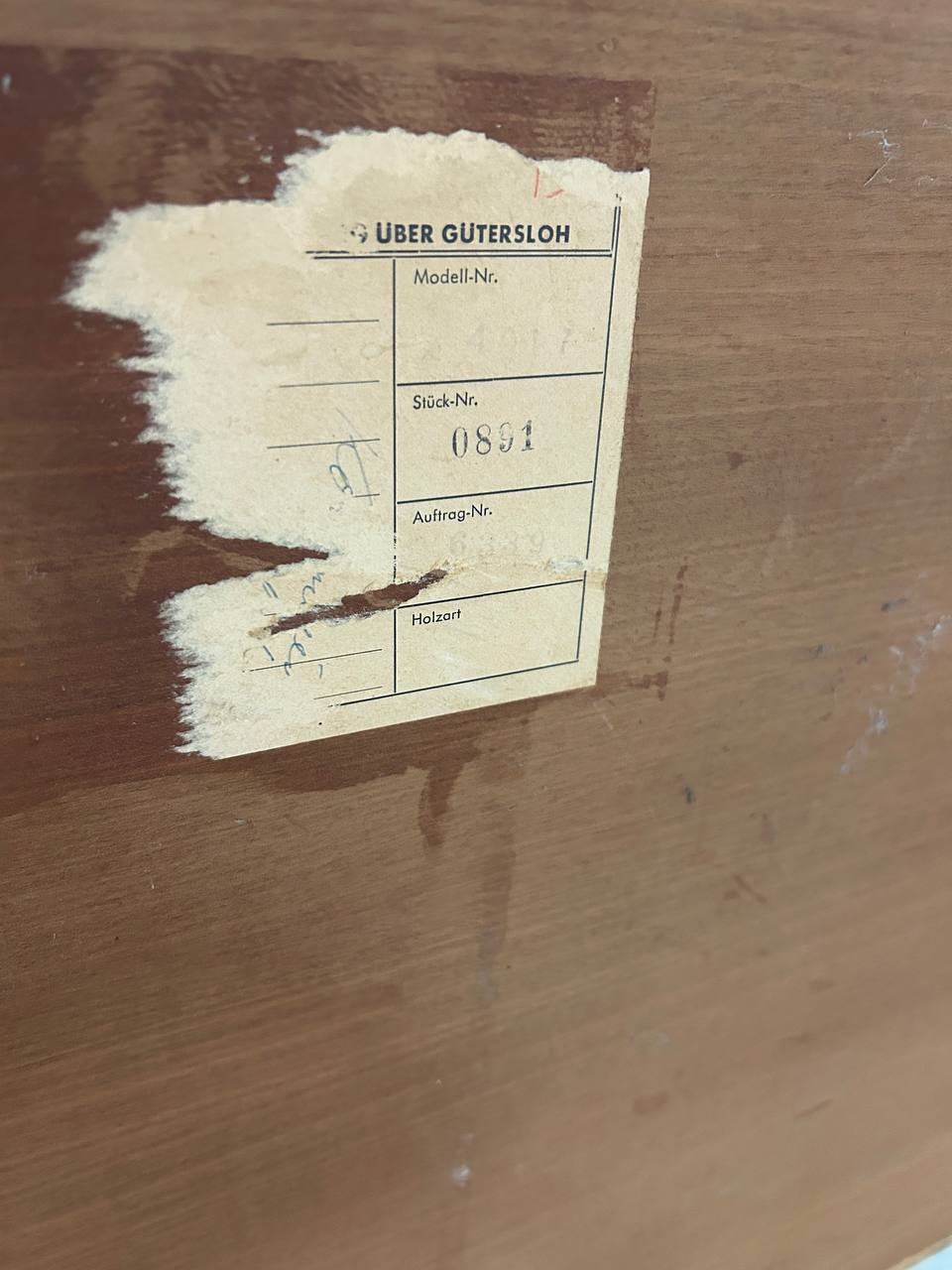 XXL vintage Bartels dressoir