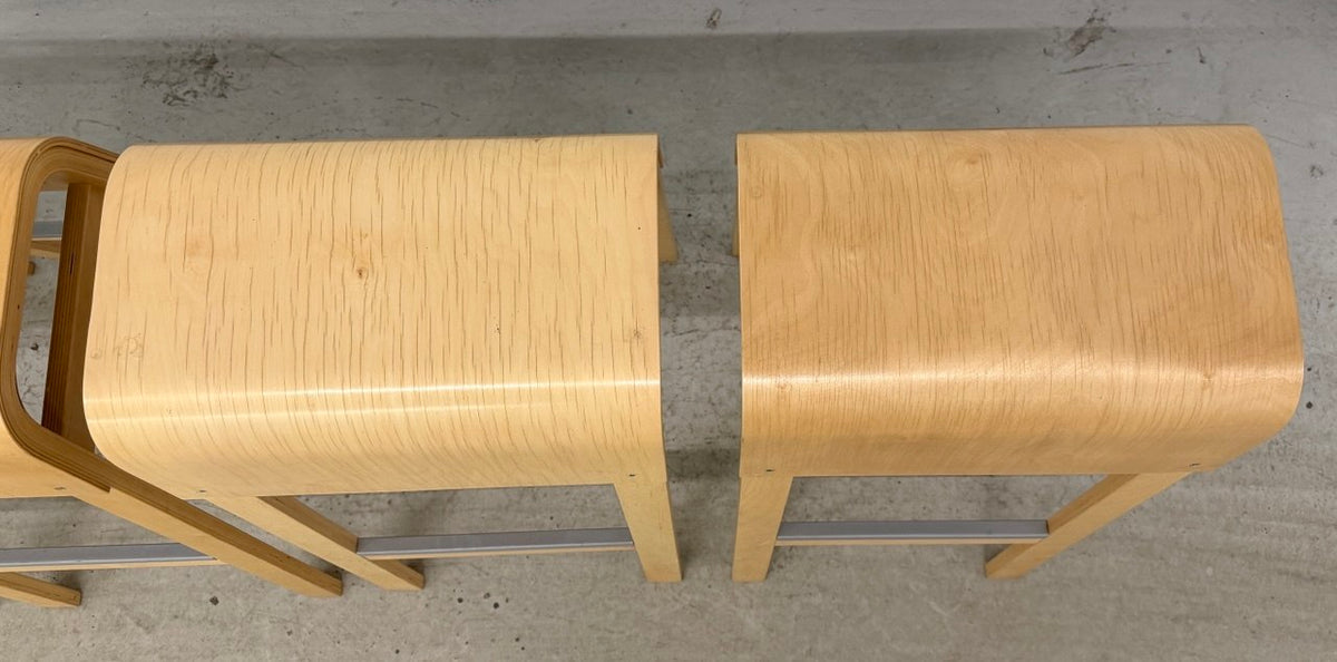 4 vintage IKEA ‘Salve’ barkrukken