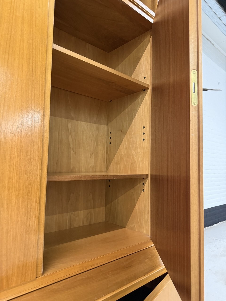 XXL vintage modulair wandmeubel