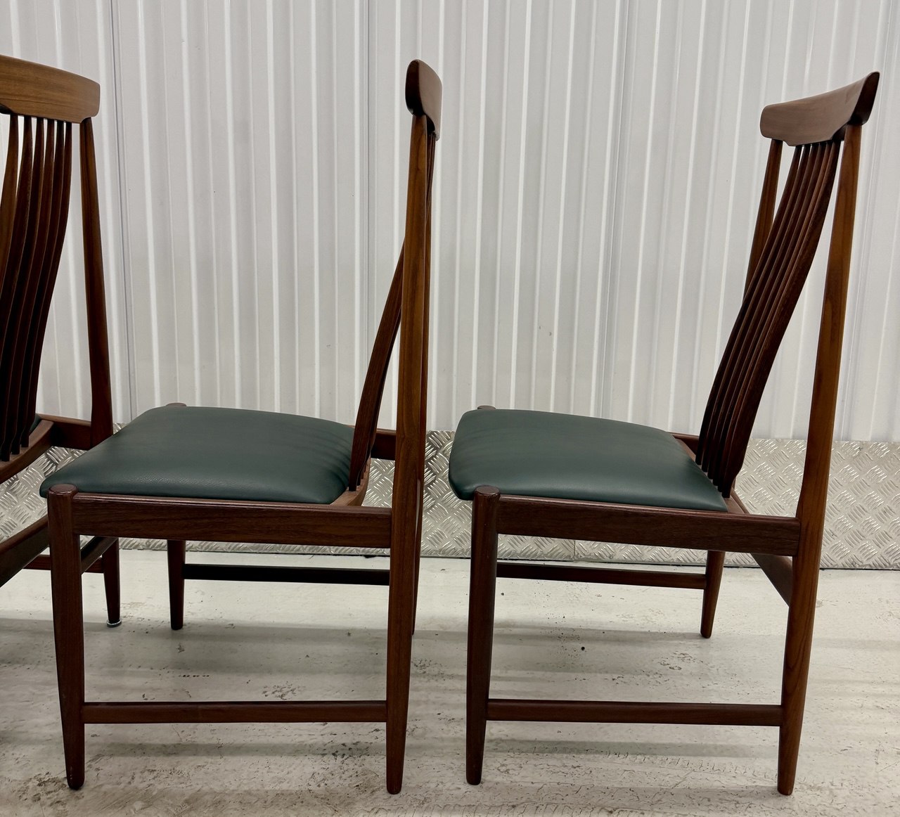 Danish Teak Dining Chairs, Arne Vodder