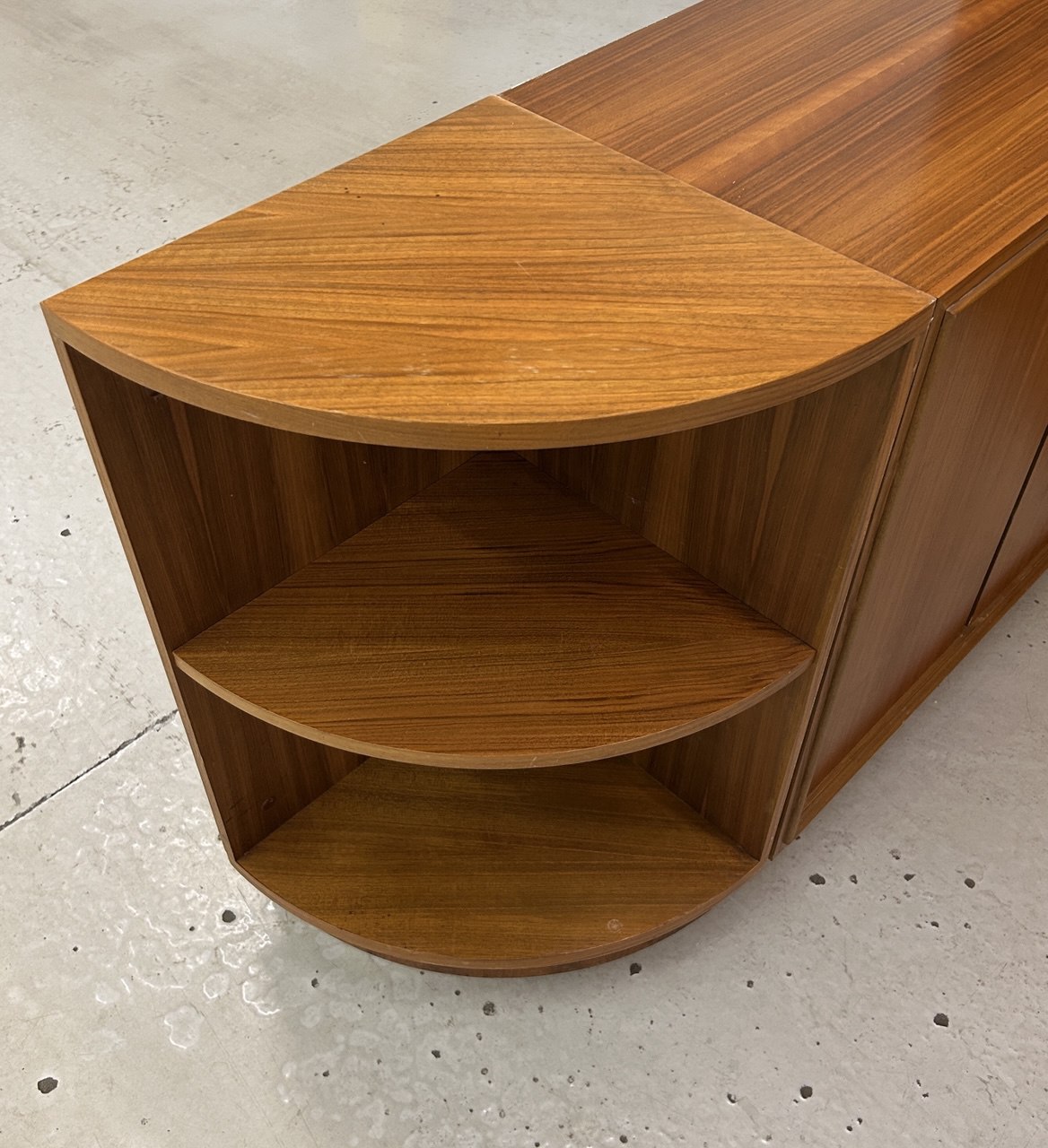 Vintage modulair wandmeubel