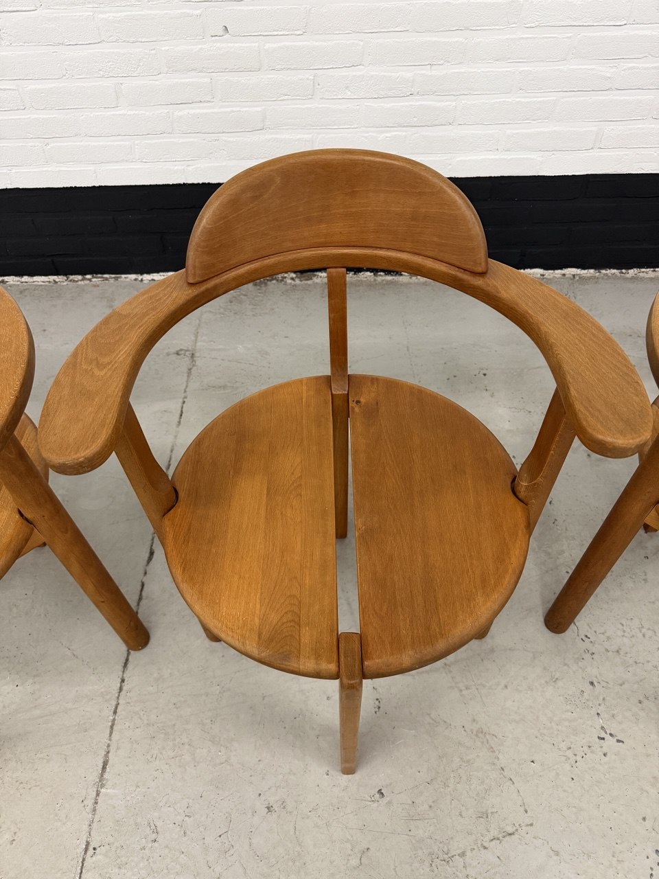 6 x Brahlstorf Design stoelen, jaren 70