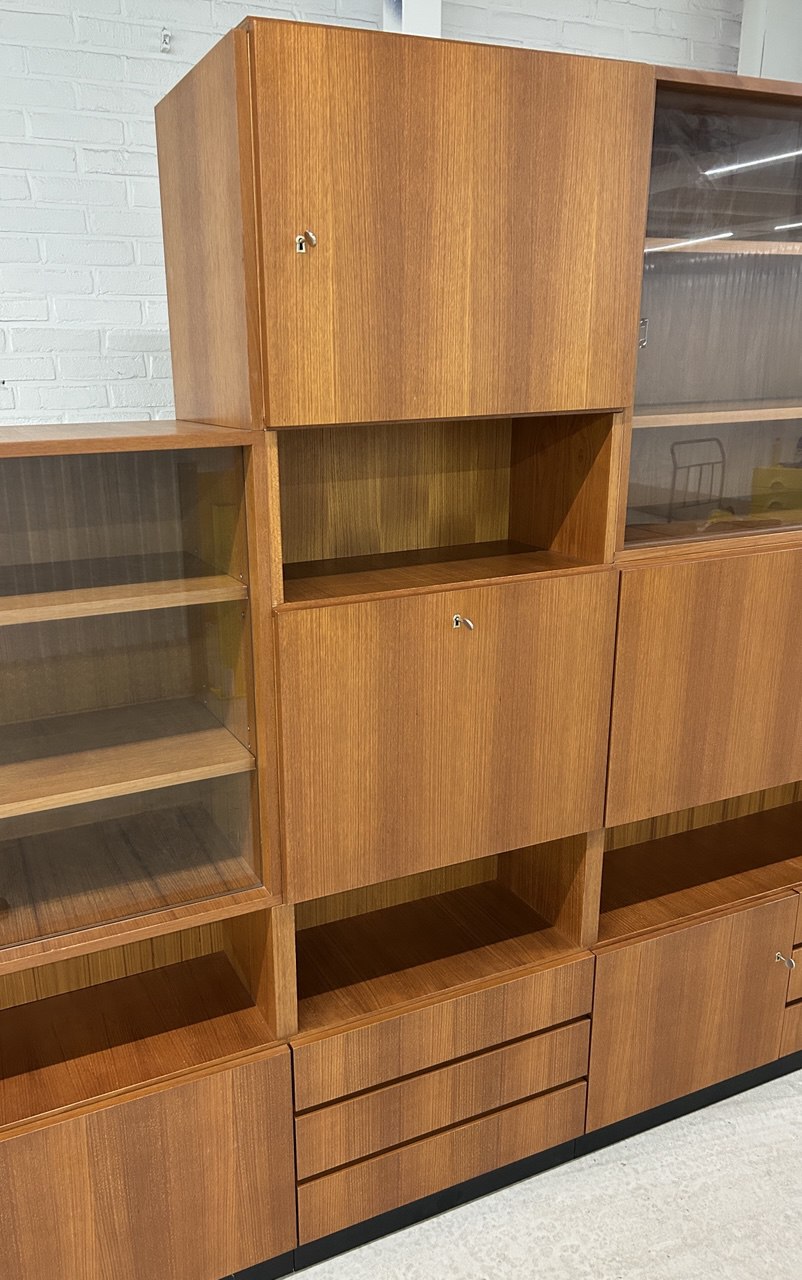 XXL vintage wandmeubel / boekenkast