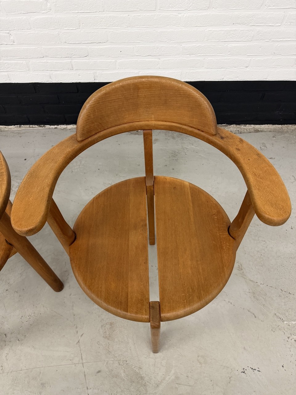 6 x Brahlstorf Design stoelen, jaren 70