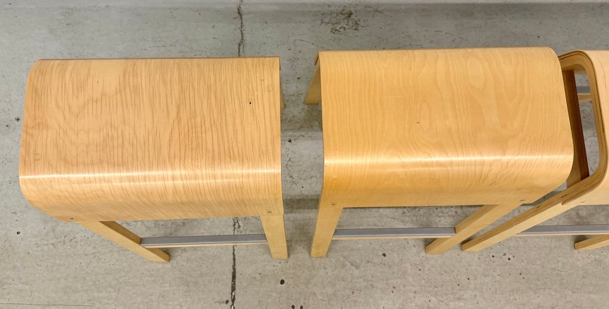 4 vintage IKEA ‘Salve’ barkrukken