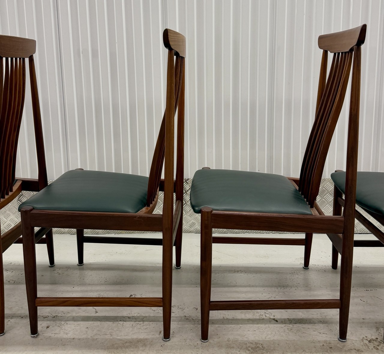 Danish Teak Dining Chairs, Arne Vodder