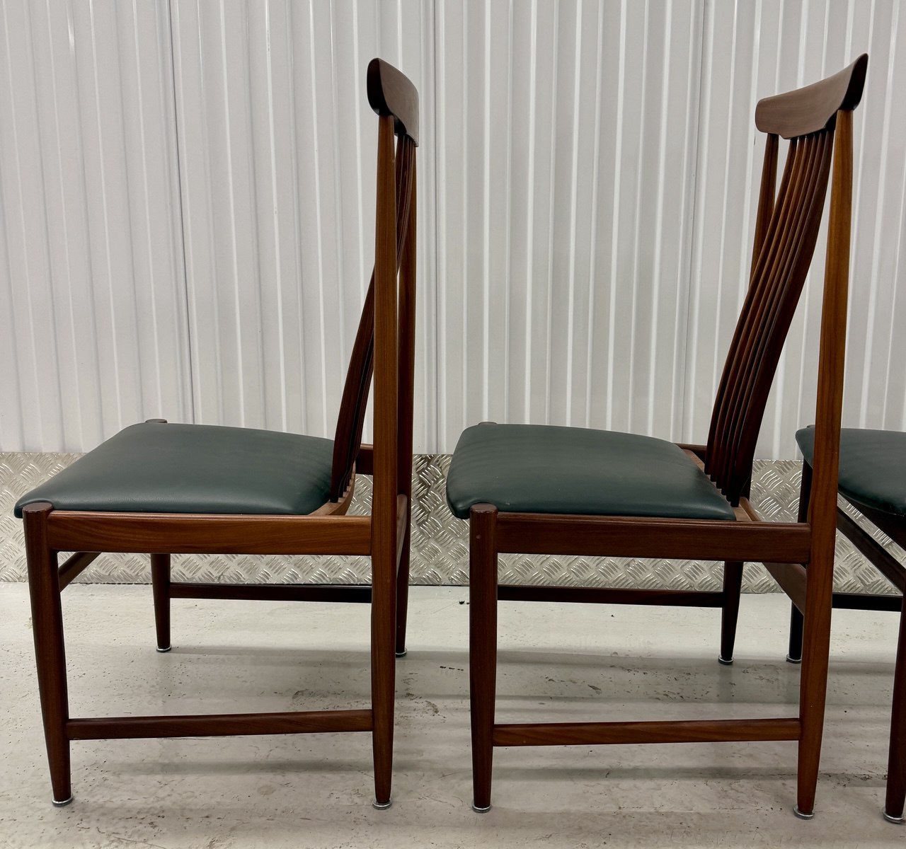 Danish Teak Dining Chairs, Arne Vodder