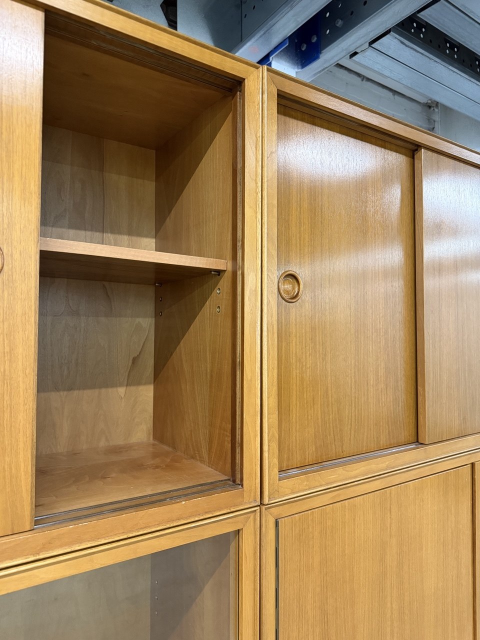 XXL vintage modulair wandmeubel