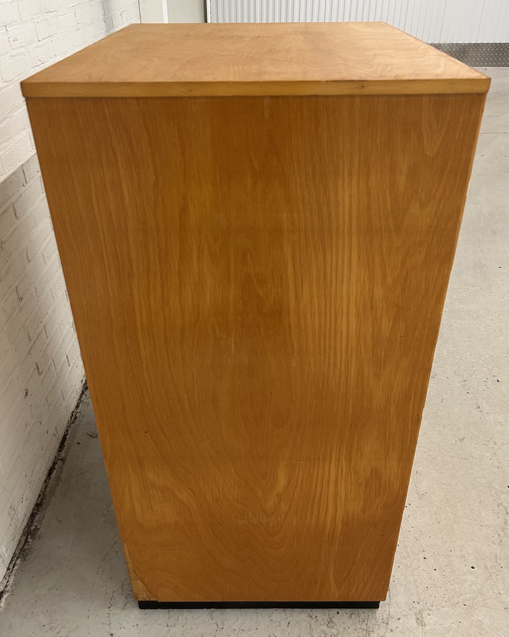 Vintage Schoolkast Papierkast Ladekast