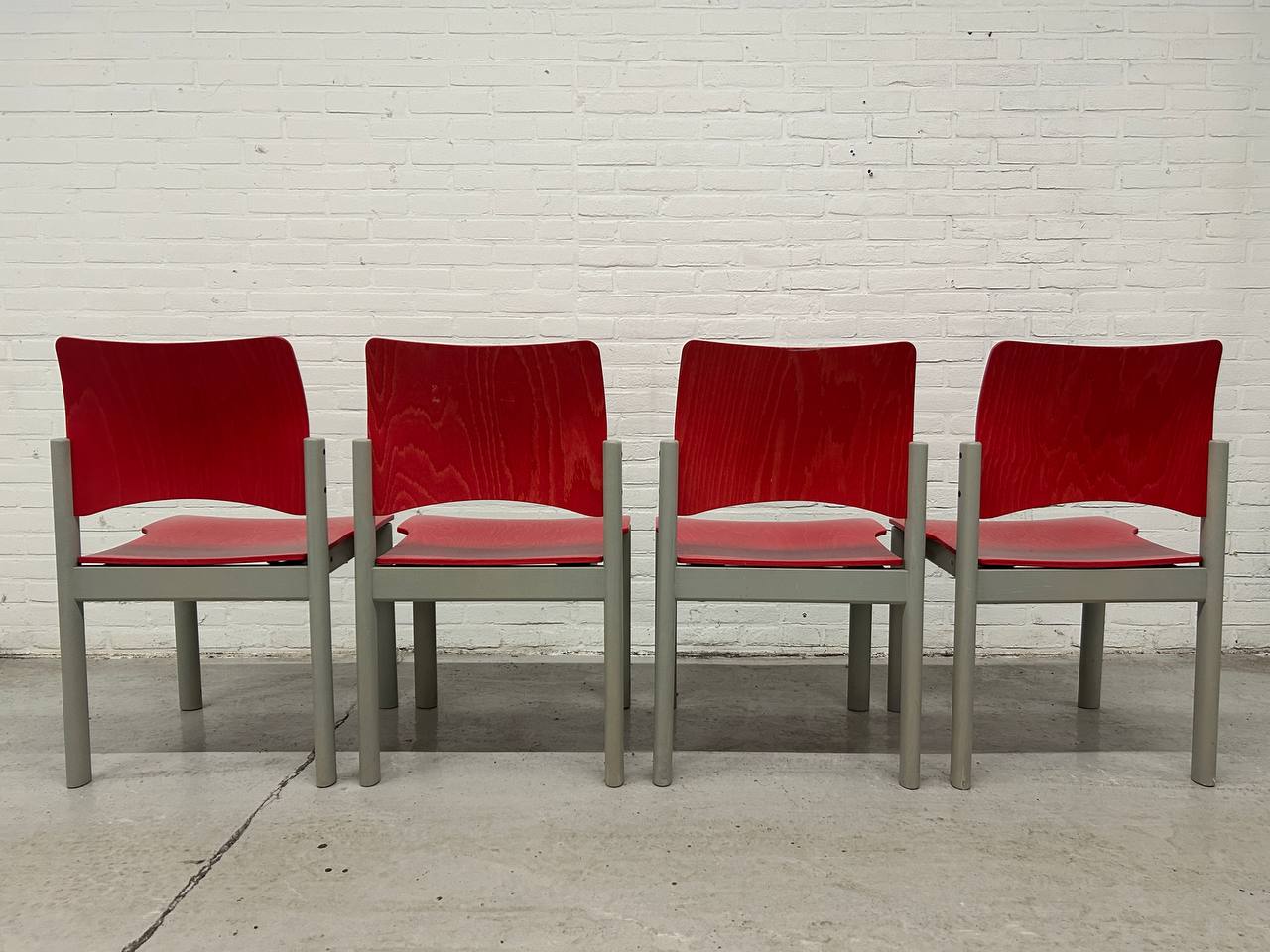 2 vintage Kusch&Co stoelen